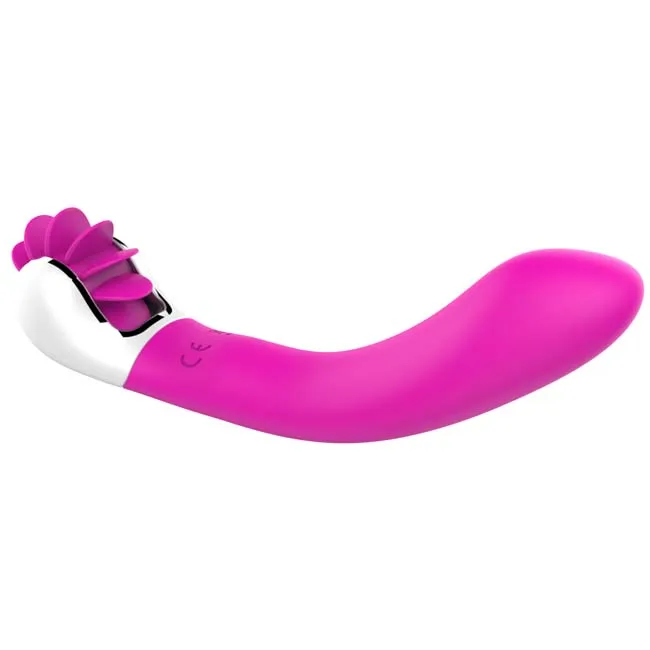 Best Silicone Pussy Clit Tongue Licking Dildo Vibrator